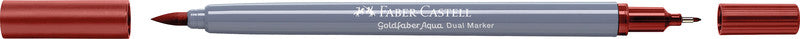 Faber-Castell Brush Pen Goldfaber Aqua – Pinselspitze – Sortiert – 6er-Set – Wasservermalbar