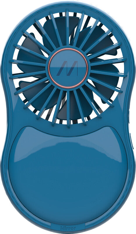 Muitomas Handventilator – 3 Stufen, USB-C, Blau