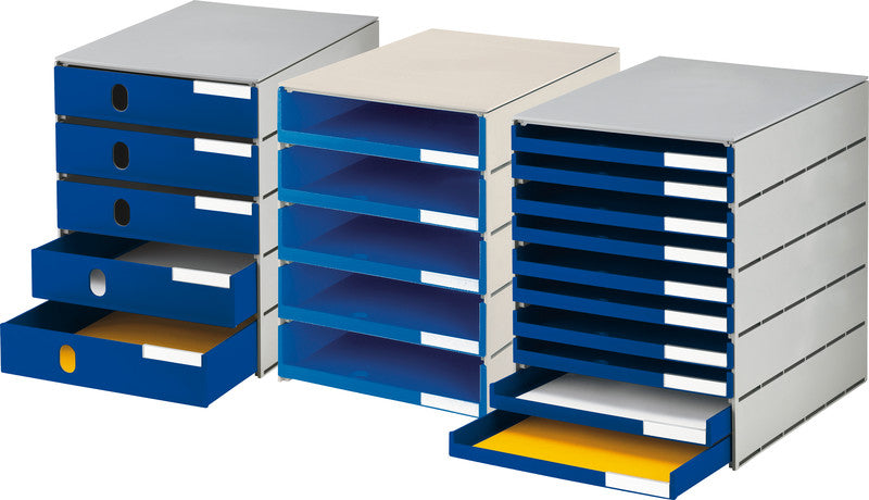 Styro Schubladenelement Xtra-slim – für Format A4 – 243 × 335 × 323 mm