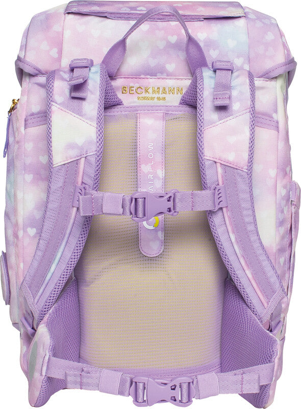 Beckmann Schulrucksack-Set Plus Air – 6-teilig – Unicorn Princess Purple