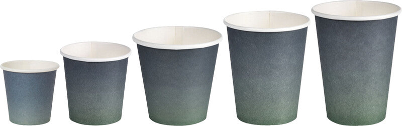 Duni Urban Papier-Trinkbecher (PLA-beschichtet) – 0,6 dl, grau, 50 Stück