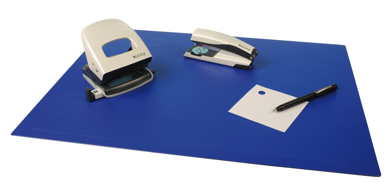 Kolma Schreibunterlage – Blau – 630 × 500 mm – Kunststoff, Rutschfest