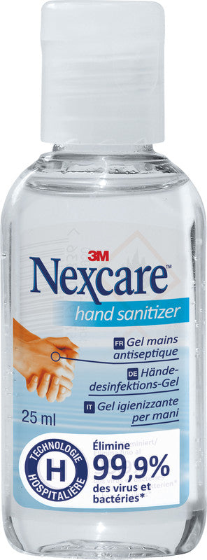 Nexcare Desinfektionsgel – Kunststoff, Weiss, 500 ml, mit Pumpe, 70% Ethanol, hautverträglich