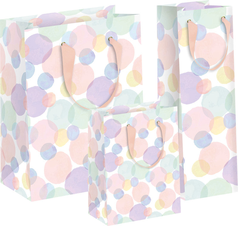 Zoewie Tragetasche Everyday – Soft Baubles – Papier, 200 g/m2, kompostierbar – 260 × 335 × 135 mm