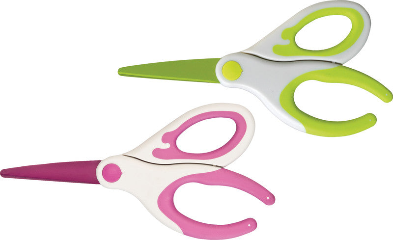 Scotch Universalschere – 20,0 cm, Edelstahl, für Rechts- und Linkshänder, abgerundet, Kunststoff, Pink