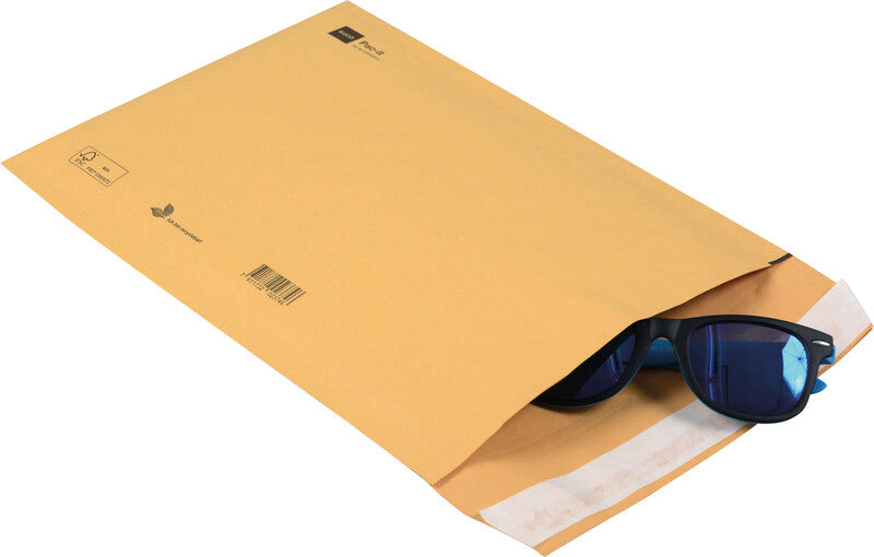 Elco Luftpolstertasche – 170 × 225 mm, braun, selbstklebend – 4 Stück