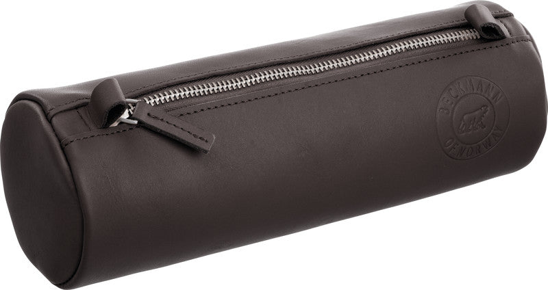 Beckmann Leder Etui Schlamperetui, leer – braun