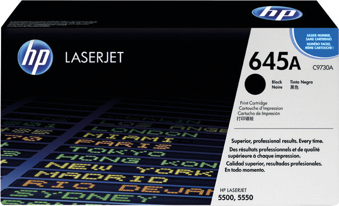 HP Toner 645A – schwarz, 13000 Seiten