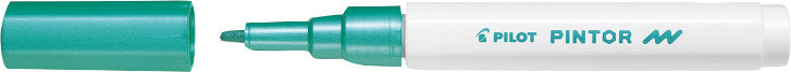 Pilot Bastelset Pintor Xmas Tischkarten – 4 Pigment Marker, 12 Kartonvorlagen