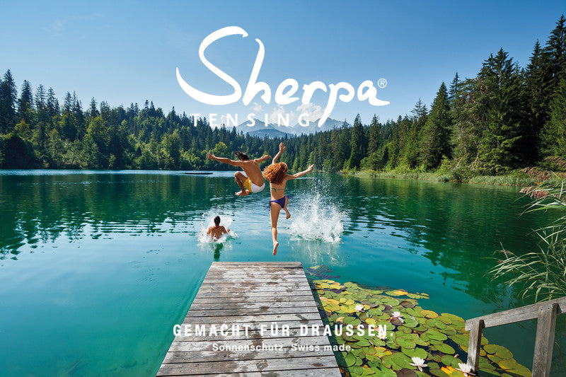 Sherpa TENSING Sonnenmilch – Kunststoff, Lichtschutzfaktor 30, 175 ml, parfümfrei, hautverträglich, wasserfest