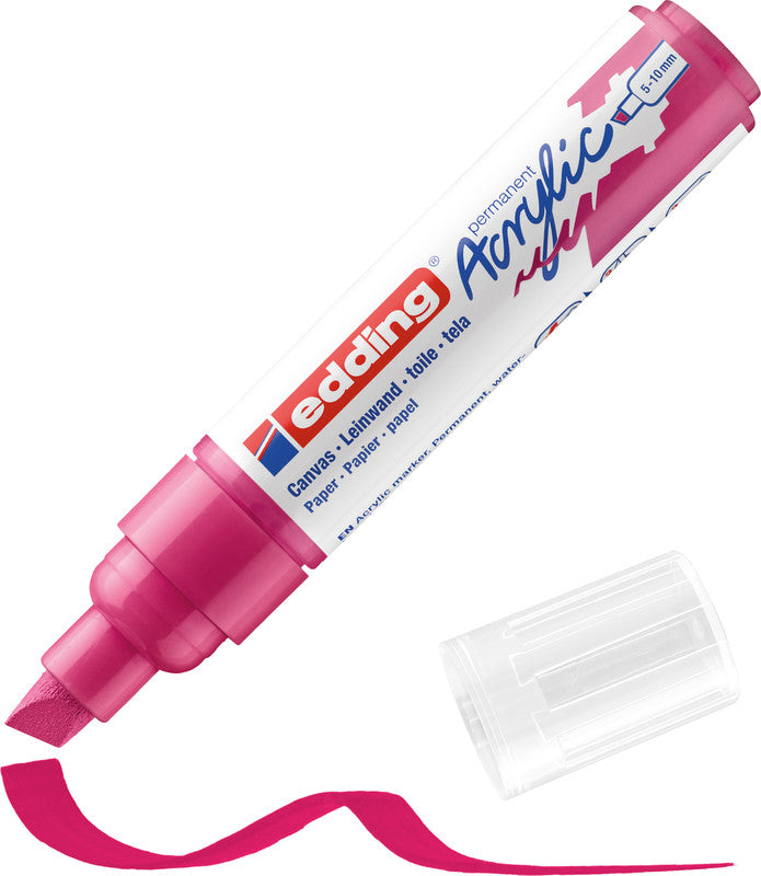 Edding Acrylmarker für Permanentmarker – Telemagenta