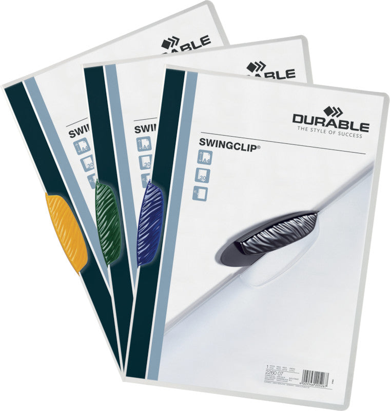 Durable Unterschriftenmappe – A4, transparent, Kunststoff