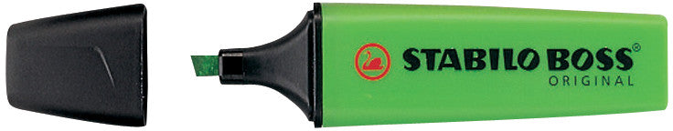 STABILO BOSS Original Textmarker Grün – Keilspitze, 2–5 mm, nachfüllbar