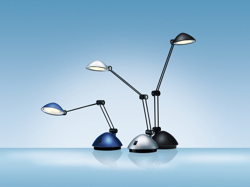 Hansa LED Tischleuchte Space – 3000 K – 200 lm 3 W – silber Kunststoff