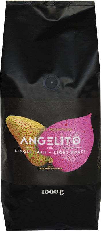 Tropical Mountains Angelito Kaffeebohnen – 1 kg – Arabica – Leichte Röstung – Intensität 2/6 – Bio, Fairtrade