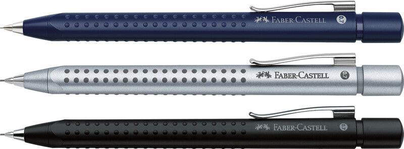 Faber-Castell Grip 2011 Druckbleistift – 0,7 mm, silber