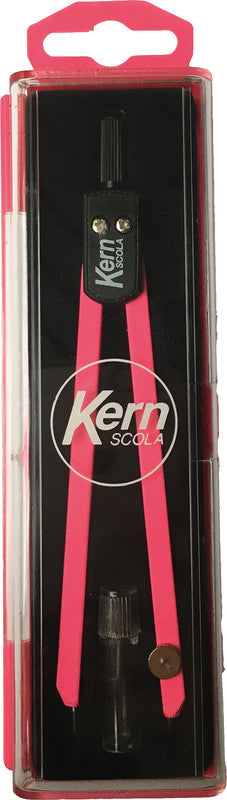 KERN Zirkel – Schenkellänge 13,5 cm, Radius 15 cm, Messing, farbig sortiert