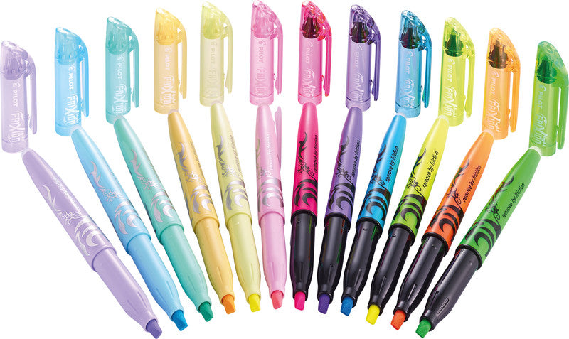 Pilot FriXion Light Textmarker Pastellgelb – Keilspitze, 3,3 mm, radierbar