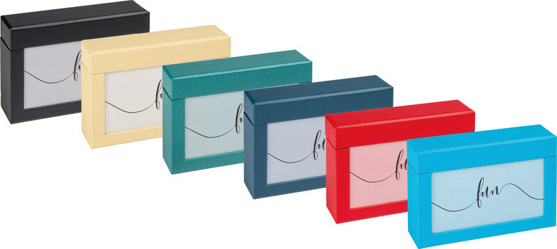 Walther Fotobox Fun – Papier, creme, 16,7 × 11,2 × 3,7 cm