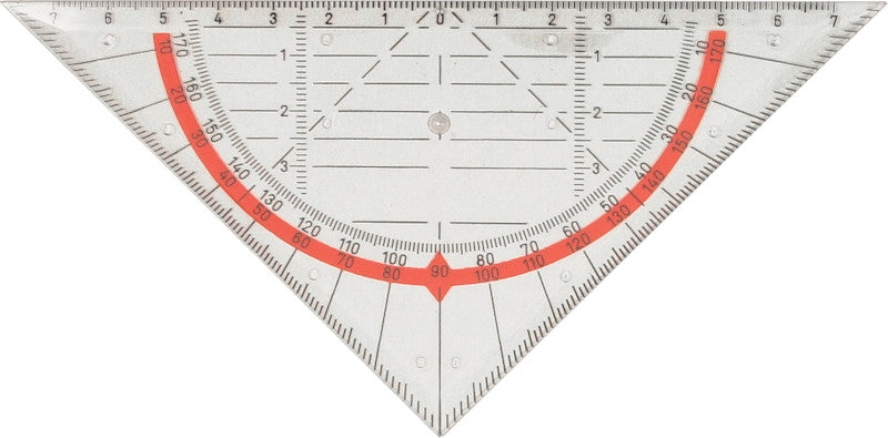 Sieco Geodreieck, 16 cm – Kunststoff