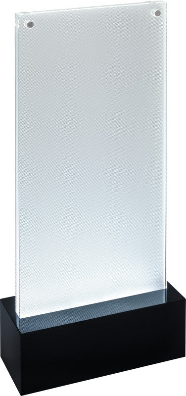Sigel Tischaufsteller – 105 × 210 mm, transparent, wiederablösbar