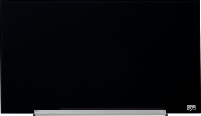 Nobo Whiteboard – 190 × 100 cm, Glas, magnetisch, schlanker Rahmen, Wandmontage