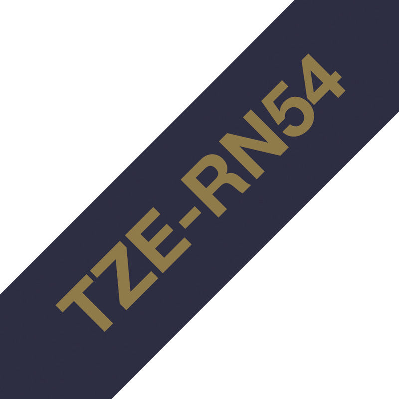 Brother Textilband – 24 mm × 4 m, marineblau, gold
