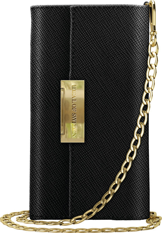 Ideal of Sweden – Booklet-Hülle Saffiano – für Apple iPhone 11 Pro – schwarz – Kunstleder