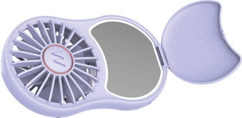 Muitomas Handventilator MIRRORFANVL – 3 Stufen, USB-C, Violett