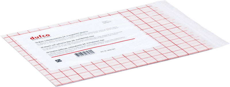 Dufco Klebefolie – permanent, transparent – 21,0 × 29,7 cm