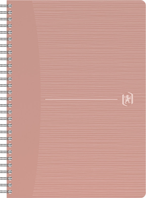 Oxford Collegeblock A5, liniert, Spiralbindung, 90 Blatt, 90 g/m² – sortiert, für SCRIBZEE App