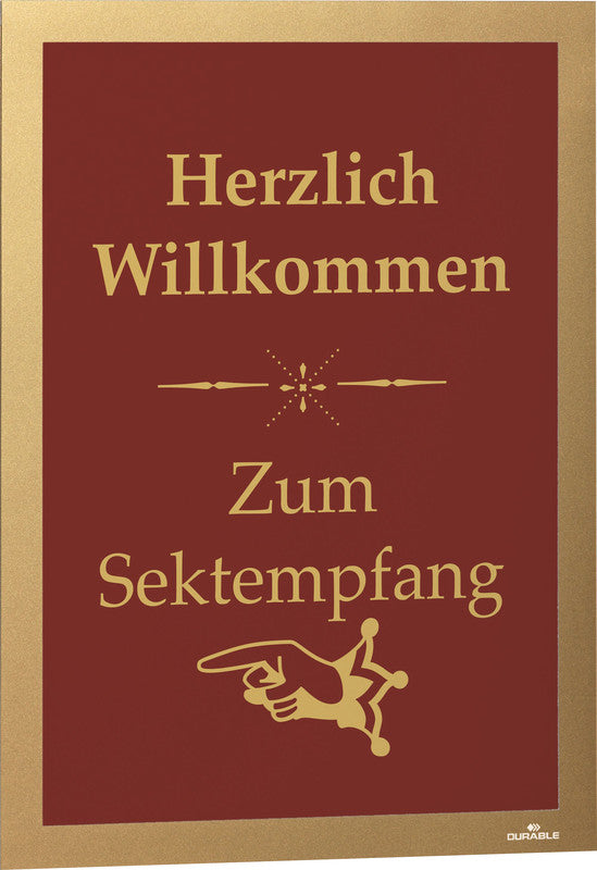 Durable DURAFRAME Magnetrahmen – A4 – Gold
