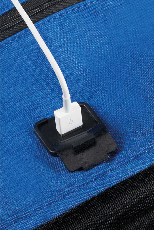 Samsonite Securipak – Notebook-Rucksack – für 15,6"-Notebook, 17 l, Kunststoff, Blau, RFID-Schutz