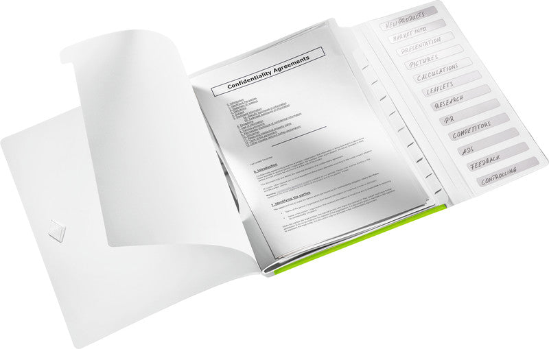 Leitz Sammelmappe für A4, Kunststoff, grün