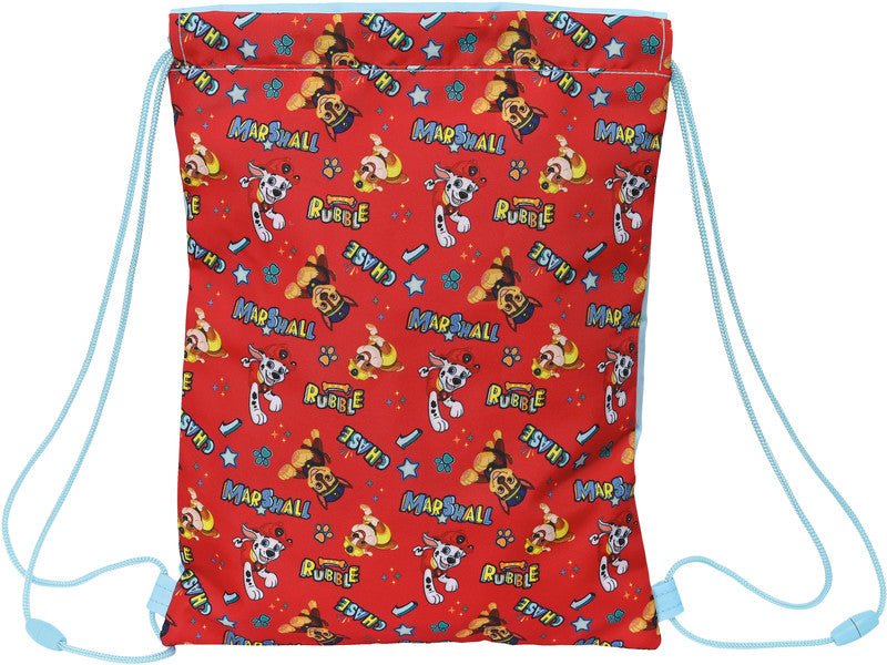Safta Sportbeutel – 3 l, Motiv Paw Patrol Funday, wasserabweisend, 26 × 34 cm