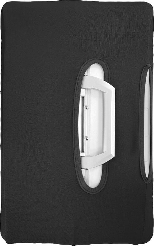 Muitomas Kofferschutzhülle – wasserabweisend, faltbar – Grösse M, B 390×590×250 mm – schwarz – Polyester