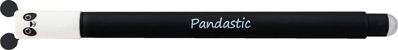 Eberhard Faber Pandastic Gelschreiber – blau, 0,7 mm, radierbar, Kappe, nachfüllbar