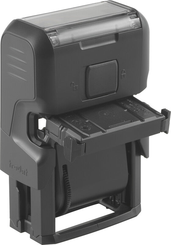 Trodat Motivstempel Printy 4822 – Motiv: 12 verschiedene Texte, selbstfärbend, 30 × 4 mm