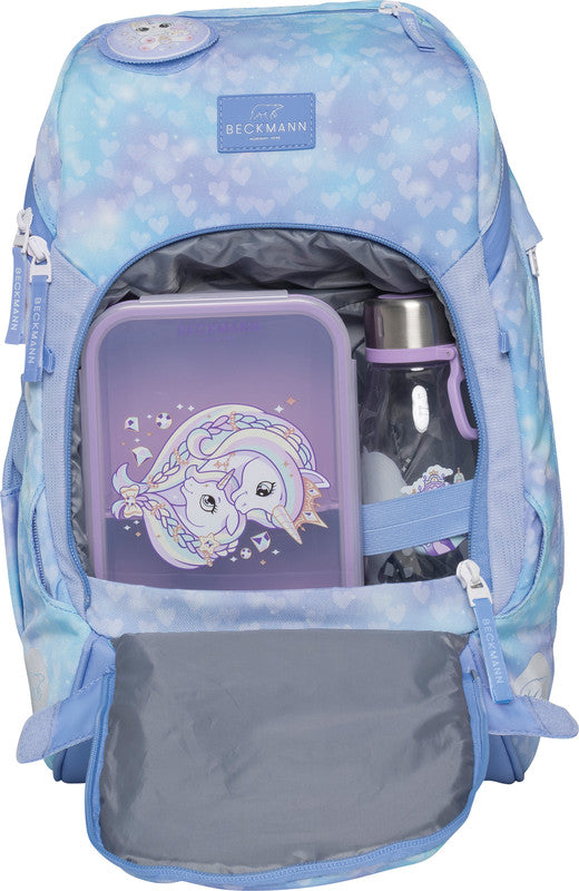 Beckmann Schulrucksack – Unicorn Princess Ice Blue