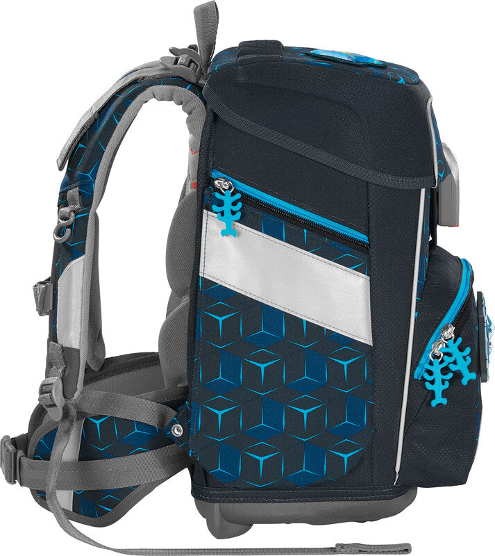 Step by Step Schulrucksack-Set Space Shine – 5-teilig – Shark Dexter