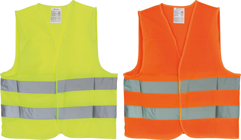 First Aid Only – Sicherheitsweste, Klasse 2 – Gelb, XL, Klettverschluss, EN ISO 20471, ISO 13688
