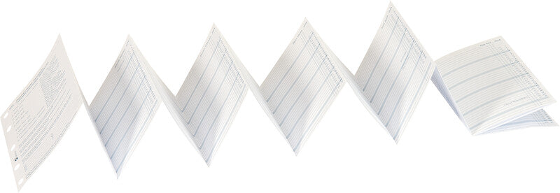 Succes Kalender-Einlage – 6 Monate/1 Seite, 5-fach, 6,7 × 10,4 cm, 2027