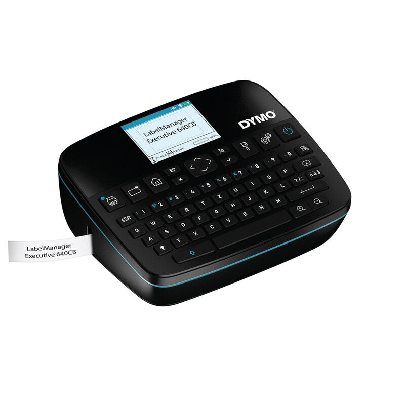 DYMO LabelManager Executive 640CB – Beschriftungsgerät, für D1-Bänder 6–24 mm, USB-C, Bluetooth, Auto-Cutter
