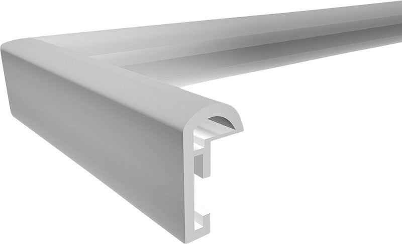 Walther Design Wechselrahmen Galeria, Kunststoff, Schwarz, 40 × 40 cm – eco:plus, recyclingfähig
