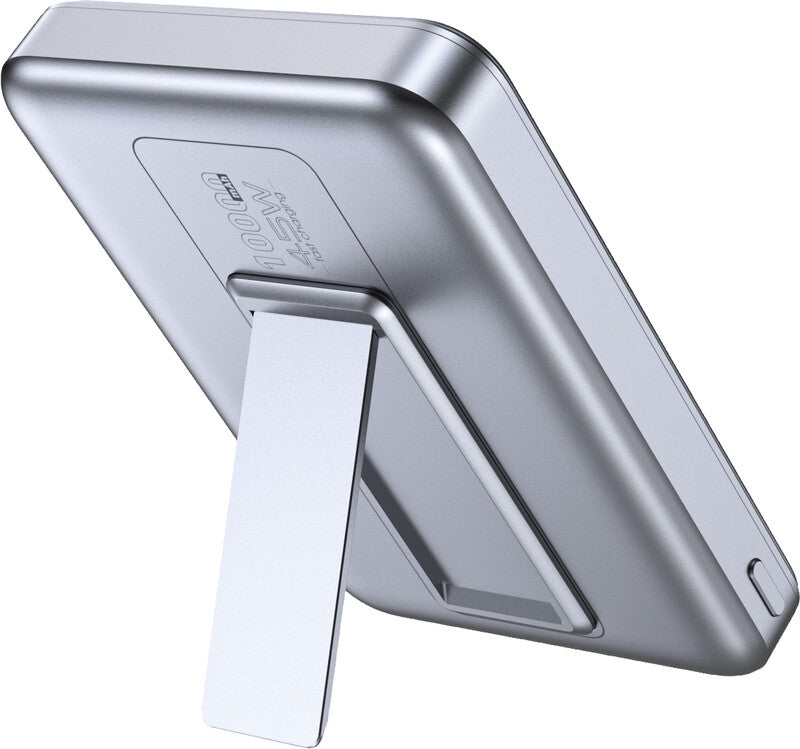 Choetech MagLeap Series Qi2.2 MagSafe Powerbank 10'000 mAh – 45 W PD, Qi2 25 W, 1× USB-C, weiss/silber