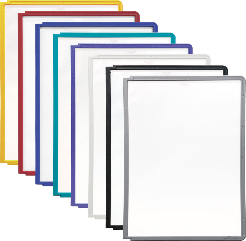 Durable Sichttafel – für A4 – 1 Fach, Kunststoff, transparent, 238 × 320 × 4,15 mm