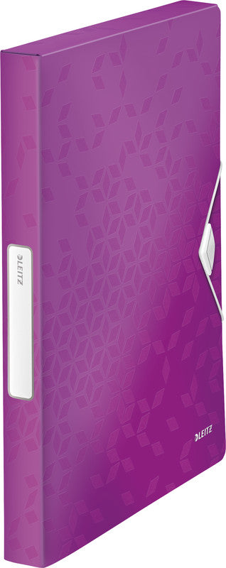 Leitz Aktenordner WOW – Violett, Kunststoff