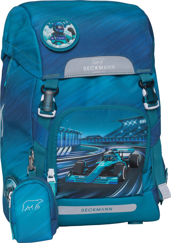 Beckmann Classic Schulrucksack 1st – 6-teilig – Racing