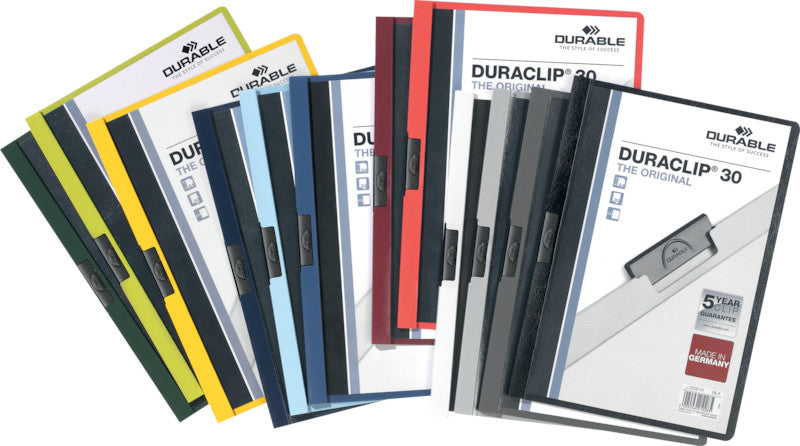 Durable Sichtbuch – A4, Grau, Kunststoff