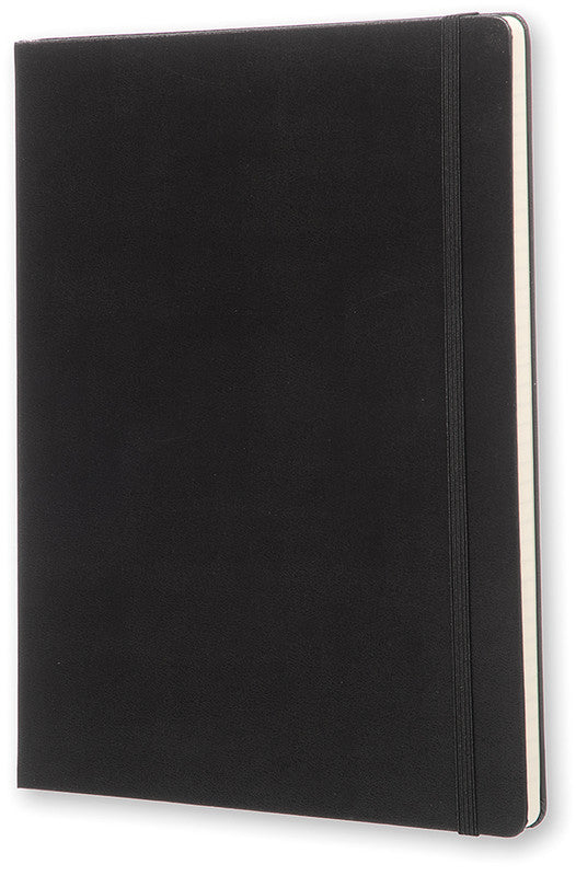 Moleskine Notizbuch Classic Collection, liniert, Leimbindung, Hardcover, 192 Seiten, 70 g/m² – schwarz